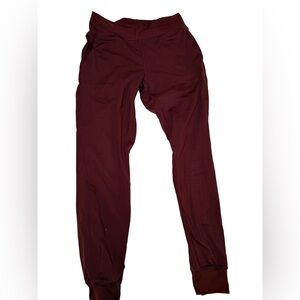 Senita Athletics Women's Burgundy Joggers